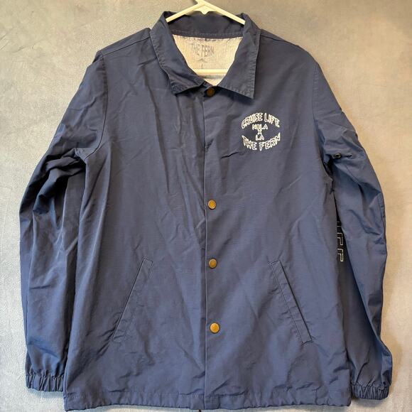 Cruise Life Nola x LA The Fern Windbreaker Felix Cat Jacket Button Double Sided - Picture 14 of 14